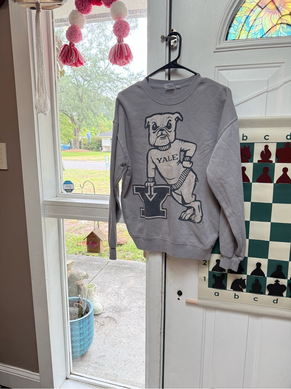 Official Yale University Bulldogs Sweatshirt Oversized XS!